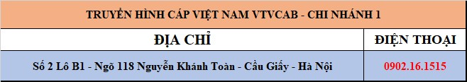 vtvcab chi nhánh 1